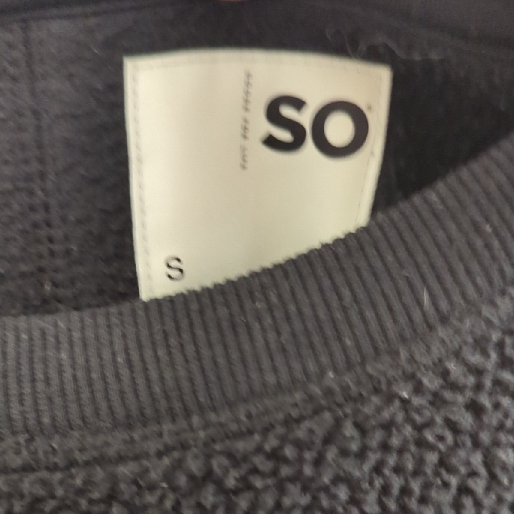 SO Black Women's Crew Neck Sweater - Picture 2 of 10
